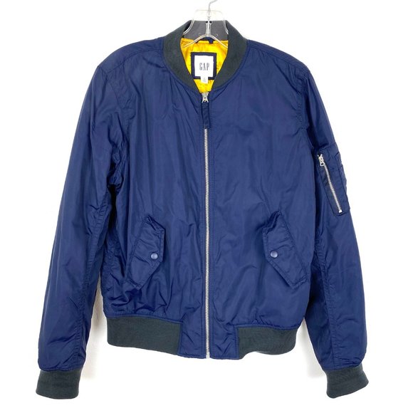 gap nylon bomber jacket